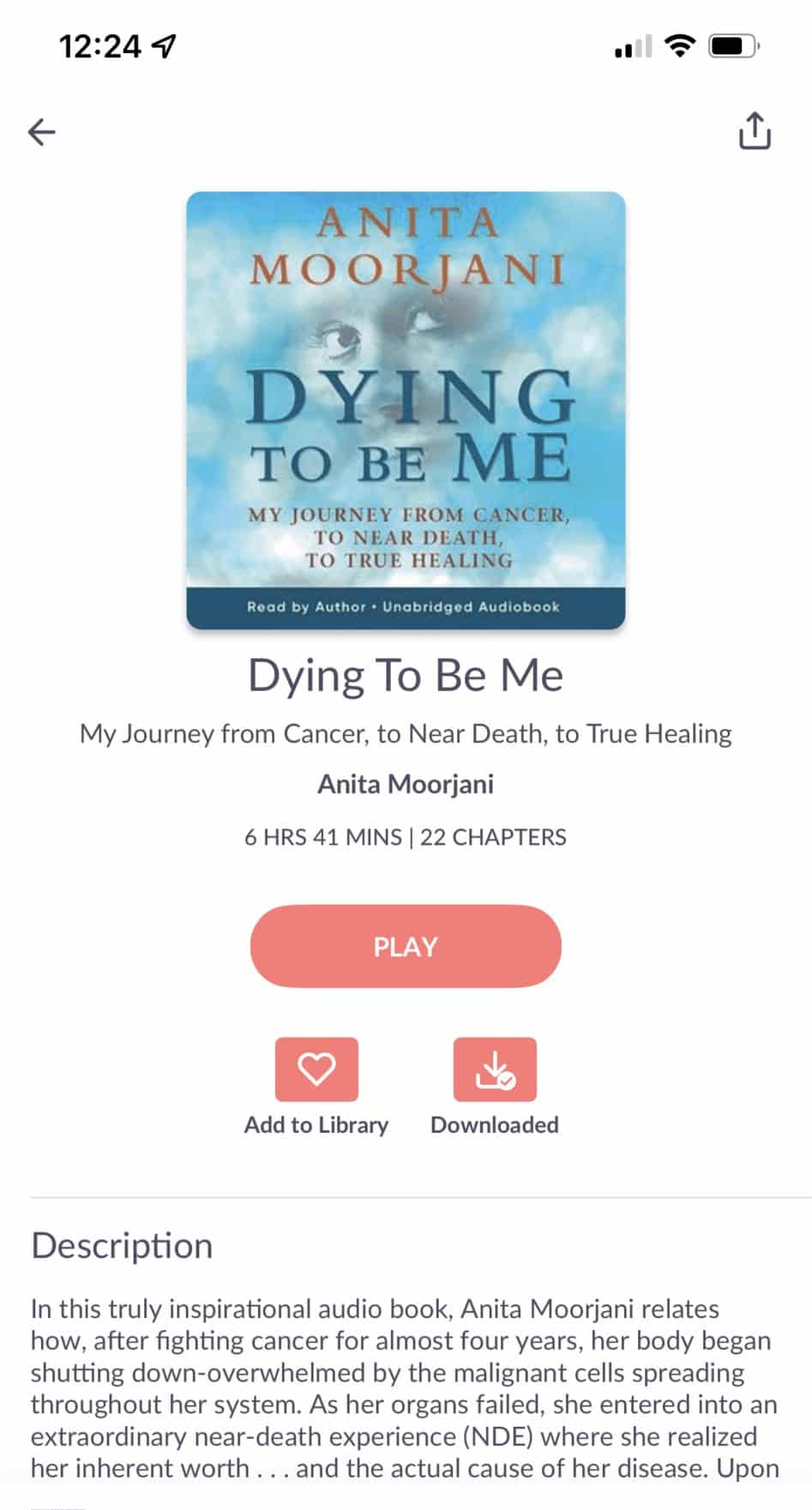 Dying To Be Me Assessment: My Ideas On Anita Moorjani’s Story