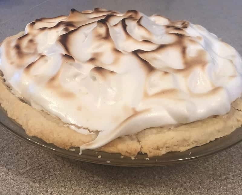 My Mother Tried Her Hand At Vegan Lemon Meringue Pie And Nearly Nailed It