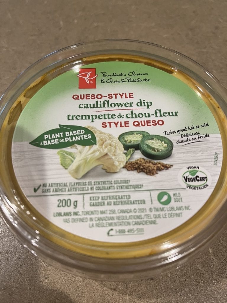 I Actually Like The PC Plant Based mostly Queso Model Cauliflower Dip